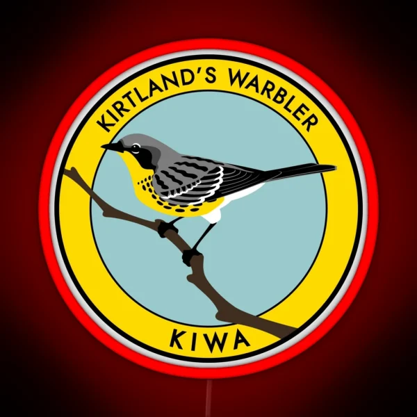 Kirtland S Warbler RGB Neon Sign