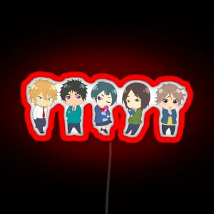 Kiss Him Not Me All But Main Character RGB Neon Sign