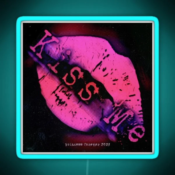 Kiss Me RGB Neon Sign