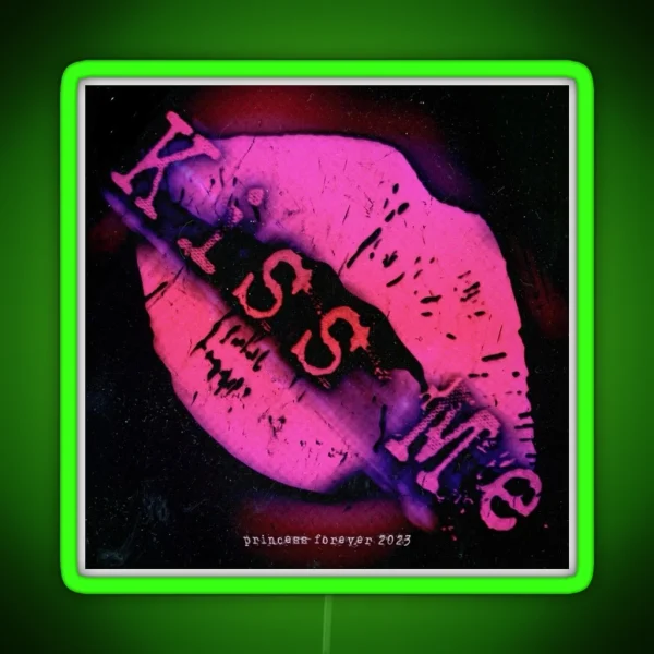 Kiss Me RGB Neon Sign