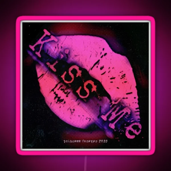 Kiss Me RGB Neon Sign