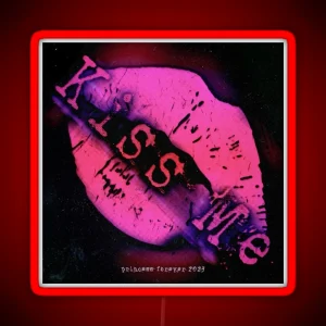 Kiss Me RGB Neon Sign