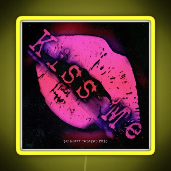 Kiss Me RGB Neon Sign