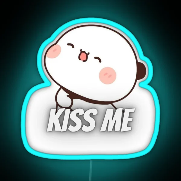 Kiss Me RGB Neon Sign