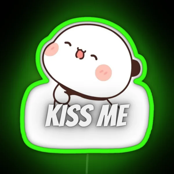 Kiss Me RGB Neon Sign