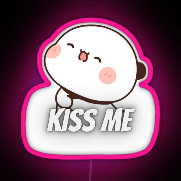 Kiss Me RGB Neon Sign