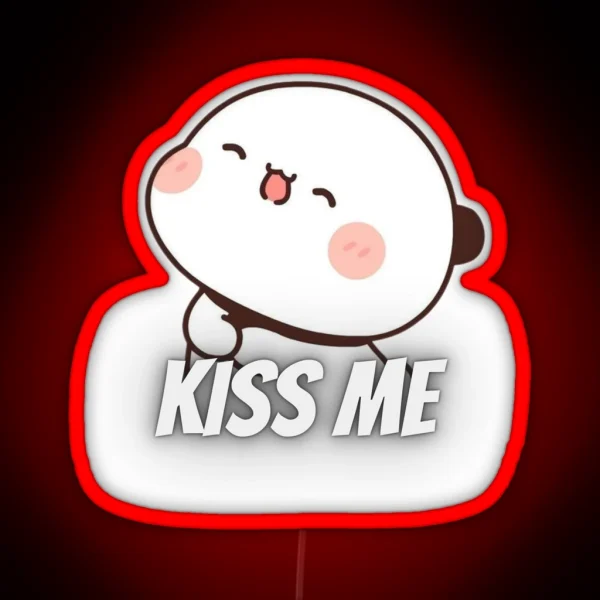 Kiss Me RGB Neon Sign