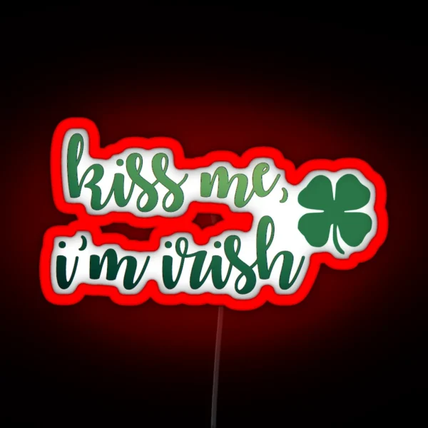 Kiss Me RGB Neon Sign
