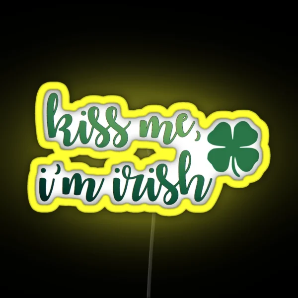 Kiss Me RGB Neon Sign