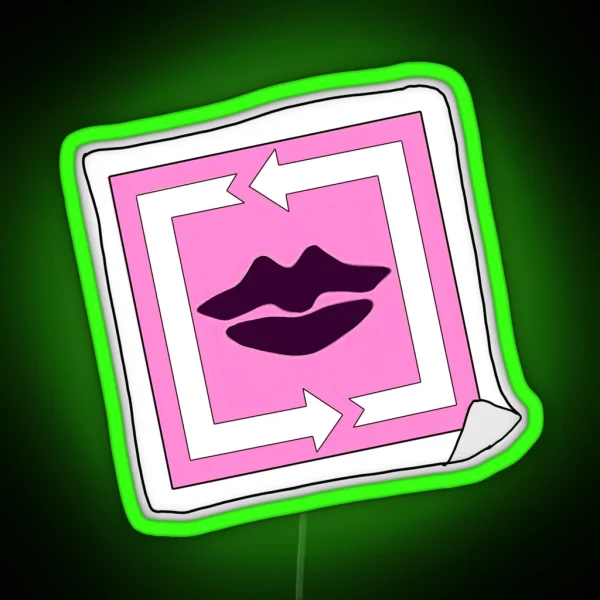 Kiss Stand Led Jojo S RGB Neon Sign