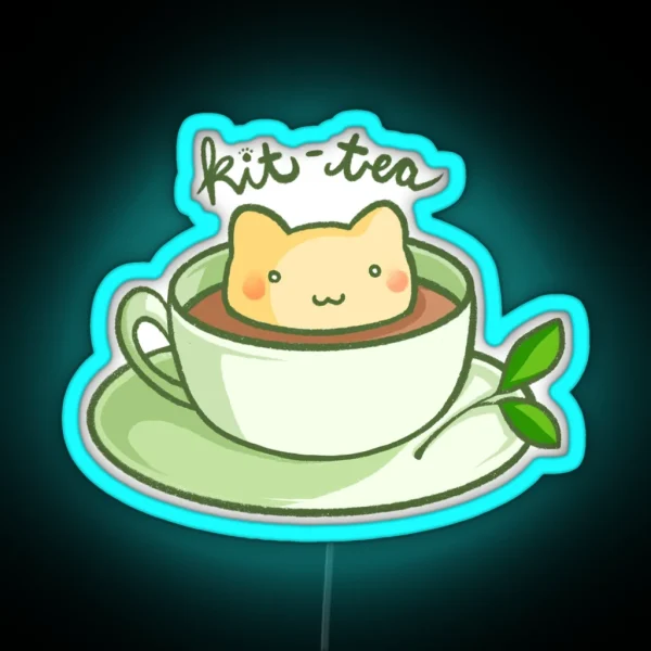 Kit Tea RGB Neon Sign