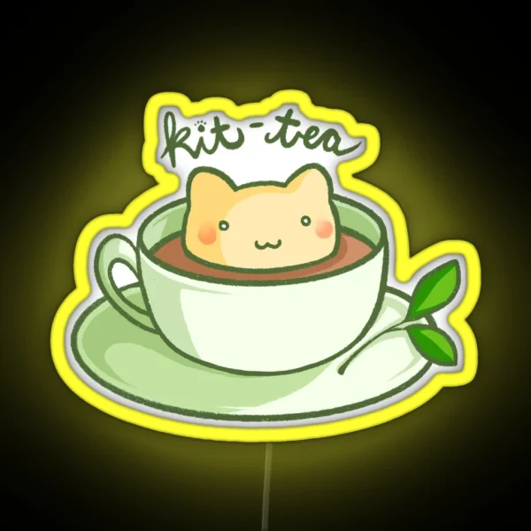 Kit Tea RGB Neon Sign