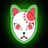 Kitsune Mask Demon Slayer RGB Neon Sign - Image 4