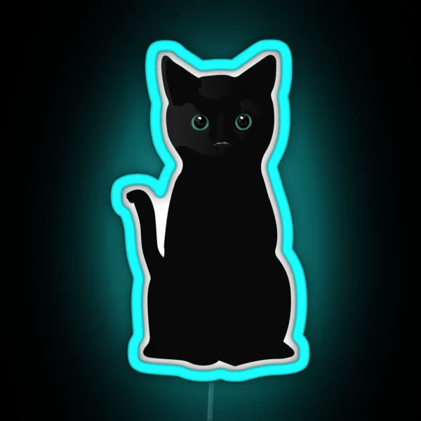 Kitten Eyes RGB Neon Sign