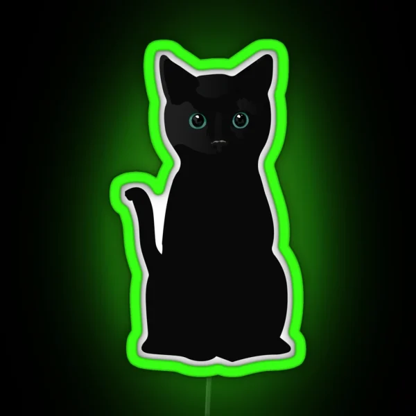 Kitten Eyes RGB Neon Sign