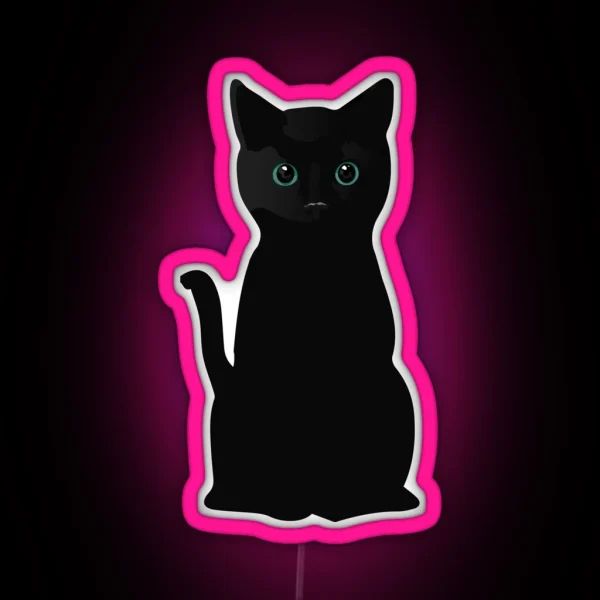 Kitten Eyes RGB Neon Sign