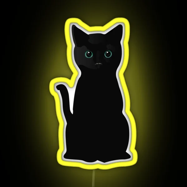 Kitten Eyes RGB Neon Sign