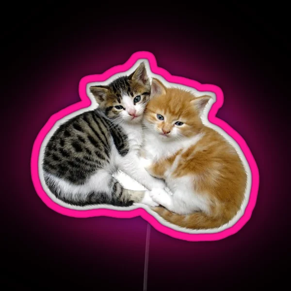 Kittens RGB Neon Sign