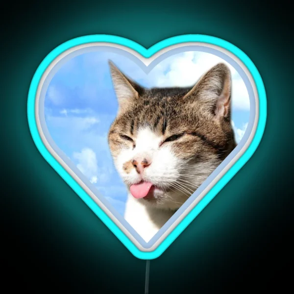 Kitty Led Blep RGB Neon Sign