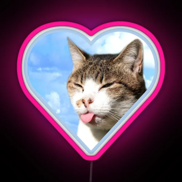 Kitty Led Blep RGB Neon Sign