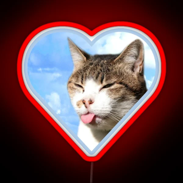Kitty Led Blep RGB Neon Sign