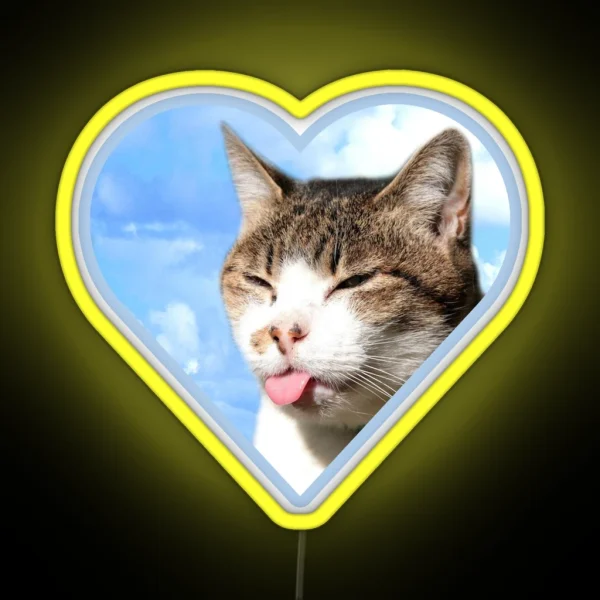 Kitty Led Blep RGB Neon Sign