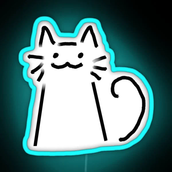 Kitty RGB Neon Sign