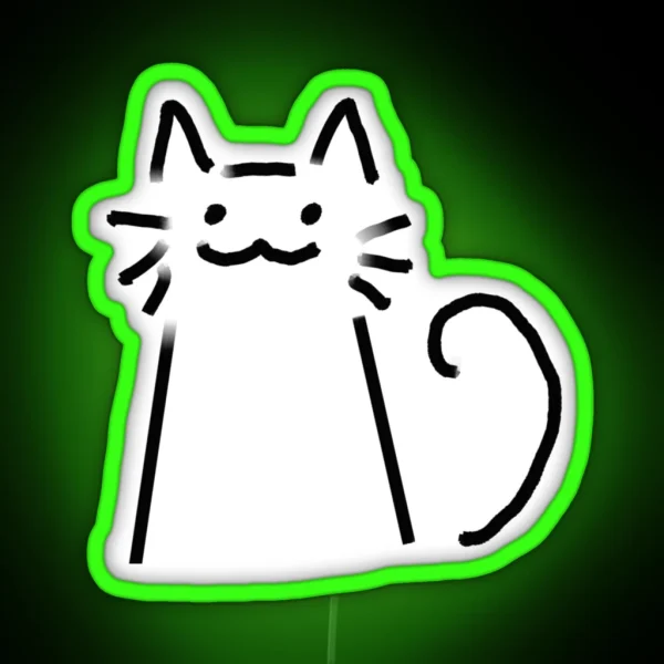 Kitty RGB Neon Sign
