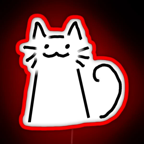 Kitty RGB Neon Sign