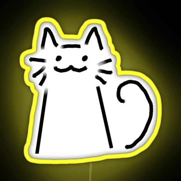 Kitty RGB Neon Sign