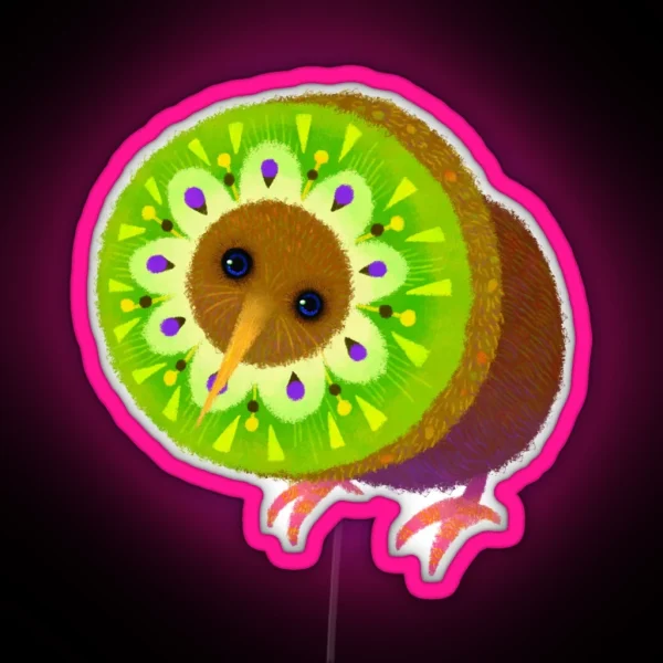 Kiwi RGB Neon Sign