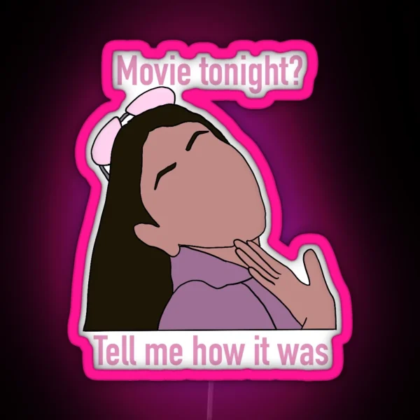 KKKG Movie Tonight RGB Neon Sign