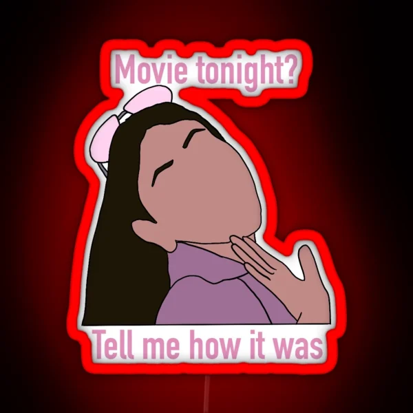 KKKG Movie Tonight RGB Neon Sign