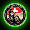 Klausen Pass Switzerland Motorcycle RGB Neon Sign - Image 3