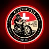 Klausen Pass Switzerland Motorcycle RGB Neon Sign