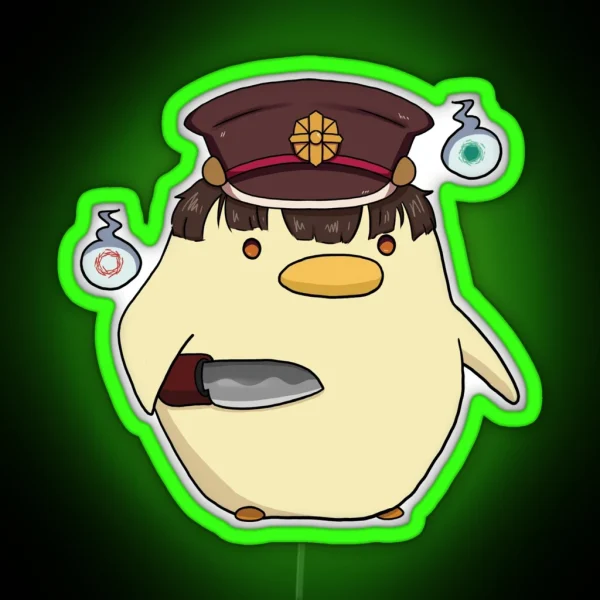 Knife Chick Hanako RGB Neon Sign