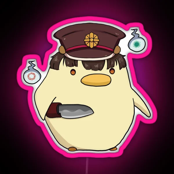 Knife Chick Hanako RGB Neon Sign