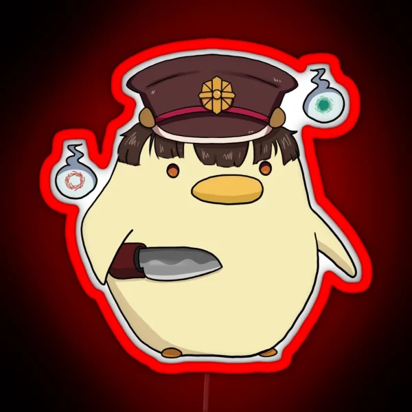 Knife Chick Hanako RGB Neon Sign