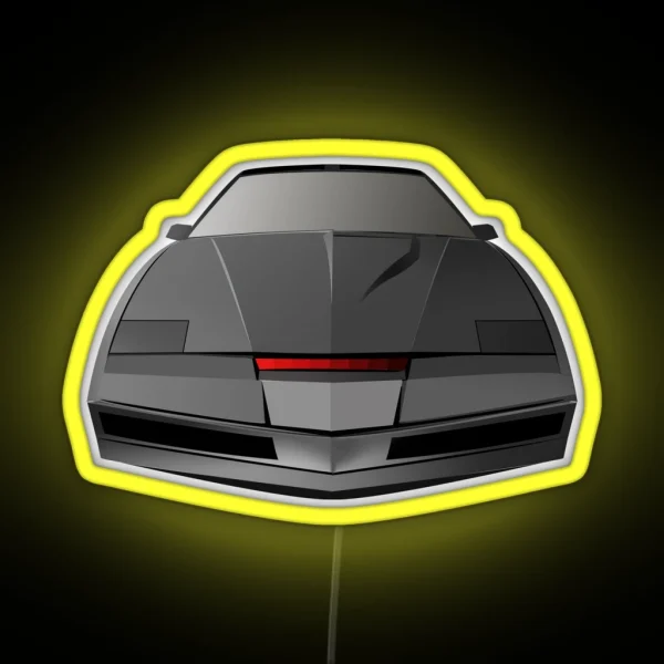Knight Rider KITT Car RGB Neon Sign