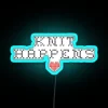 Knit Happens RGB Neon Sign - Image 3