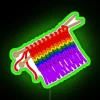 Knit Pride Flag Rainbow RGB Neon Sign - Image 3