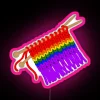 Knit Pride Flag Rainbow RGB Neon Sign - Image 6