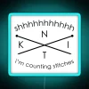Knitting Counting Stitches Led RGB Neon Sign - Image 3