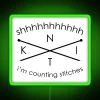 Knitting Counting Stitches Led RGB Neon Sign - Image 4
