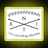 Knitting Counting Stitches Led RGB Neon Sign - Image 6
