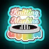 Knitting Machine Queen Typography RGB Neon Sign - Image 2