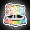 Knitting Machine Queen Typography RGB Neon Sign - Image 4