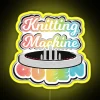 Knitting Machine Queen Typography RGB Neon Sign - Image 5