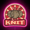 Knitting Propaganda Fitted RGB Neon Sign - Image 6