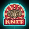 Knitting Propaganda RGB Neon Sign - Image 2